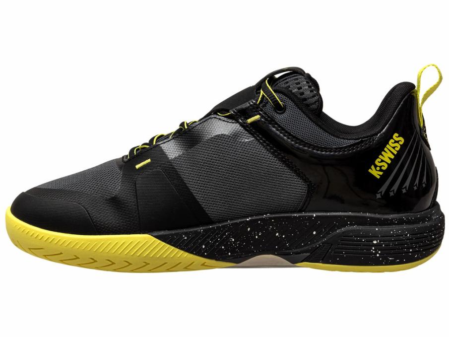 Men Tennis | K-Swiss ULTRASHOT TEAM Black/dark Shadow/tennis Yellow