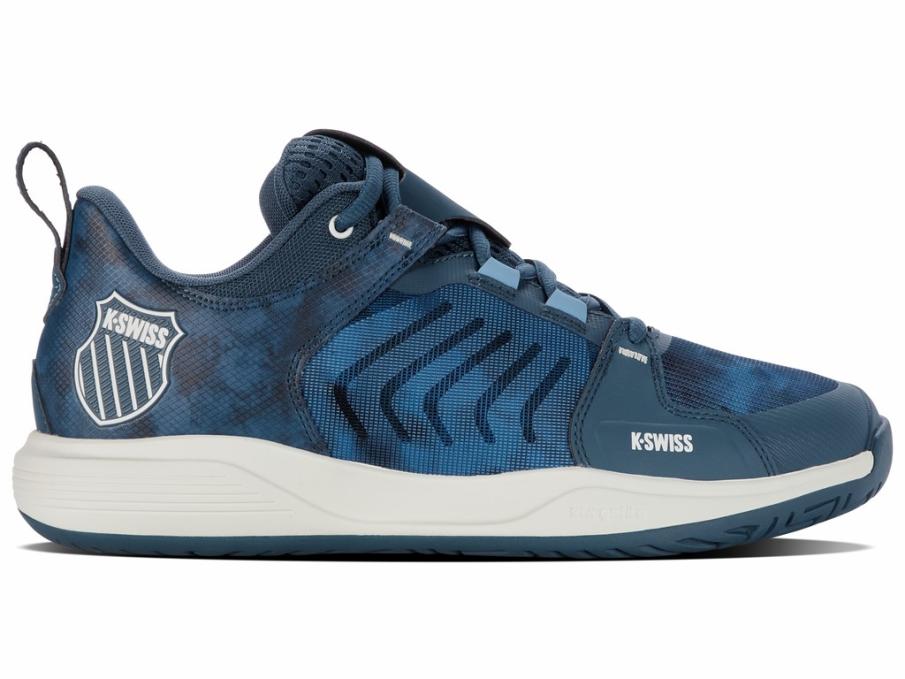 Men Tennis | K-Swiss ULTRASHOT TEAM Indian Teal/star White/aqua Splash