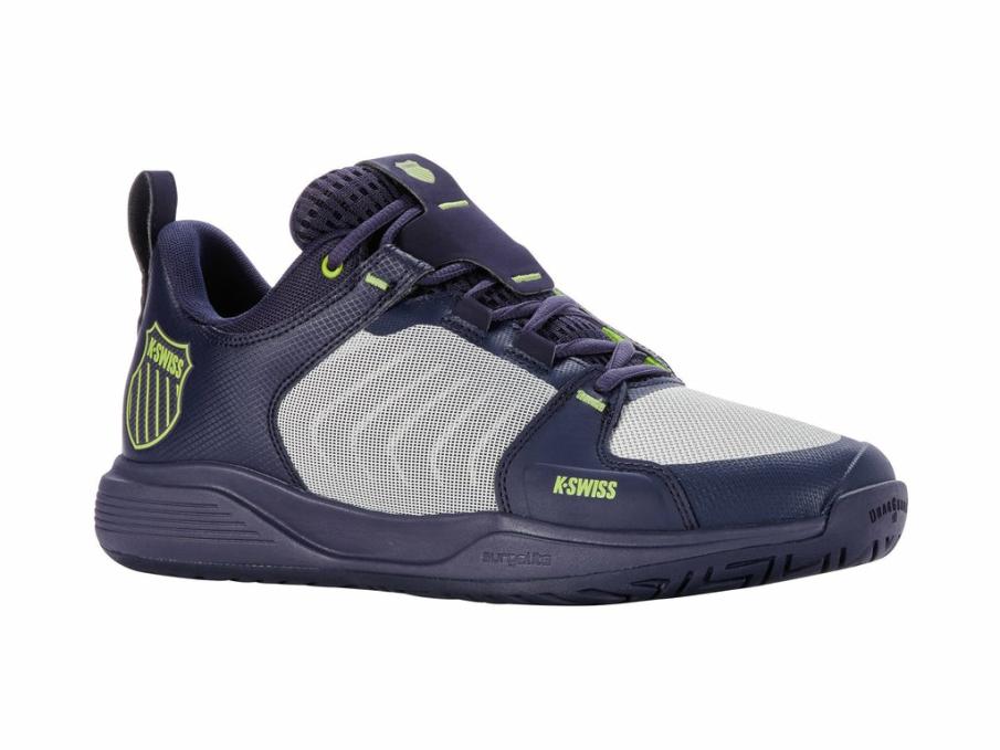 Men Tennis | K-Swiss ULTRASHOT TEAM Peacoat/gray Violet/lime Green