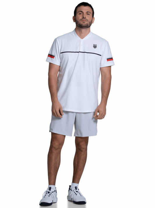 Men Tennis & Pickleball | K-Swiss BASELINE HENLEY S/S Baseline Henley S/s