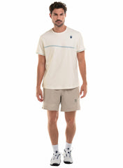 Men Tennis & Pickleball | K-Swiss CAPRI WAVE T-SHIRT S/S Star White