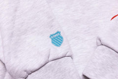 Men Tennis & Pickleball | K-Swiss LEADERS X K-SWISS WARM UP HOODIE Heather Grey