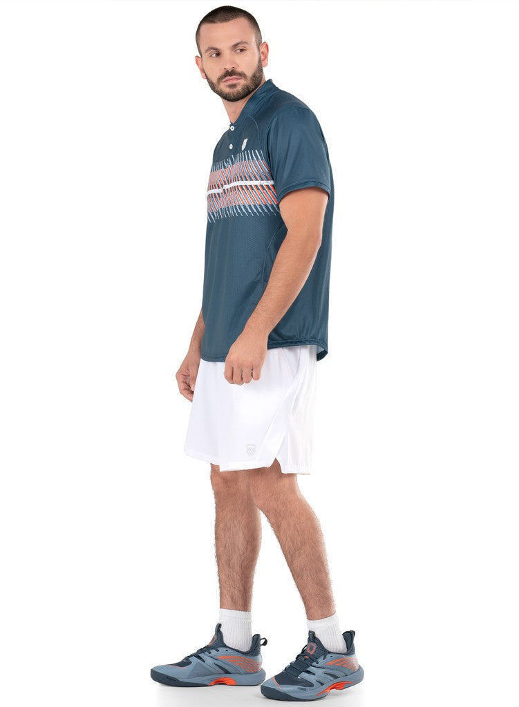 Men Tennis & Pickleball | K-Swiss POLARIS HENLEY S/S Orion