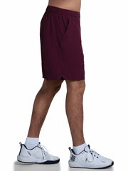 Men Tennis & Pickleball | K-Swiss RIP STOP SHORT-7" Wine