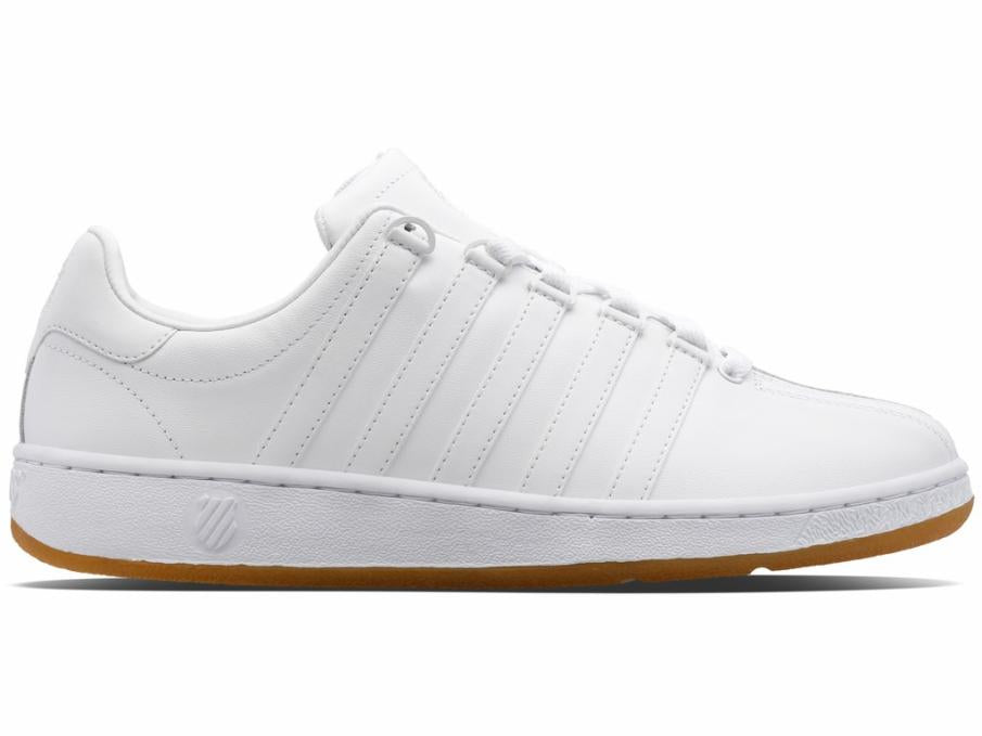 Men Wide Shoes | K-Swiss CLASSIC VN White/gum