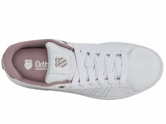 Women Lifestyle | K-Swiss BASE COURT White/gray Violet/purple Dove