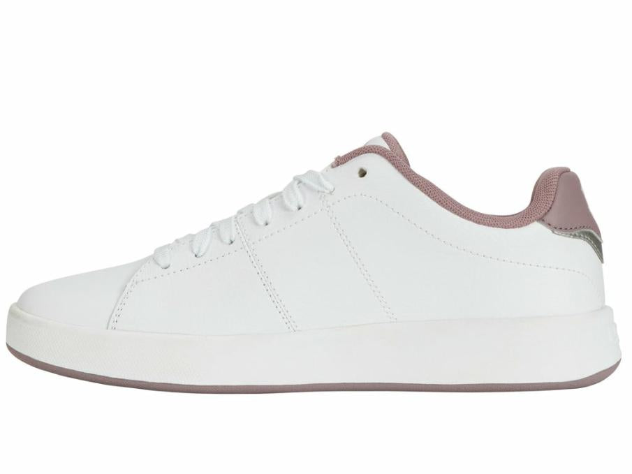 Women Lifestyle | K-Swiss COURT CAMEO II White/purple Dove/silver