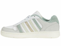 Women Lifestyle | K-Swiss COURT PALISADES White/canary Green/frosty Green/champagne Gold