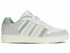 Women Lifestyle | K-Swiss COURT PALISADES White/canary Green/frosty Green/champagne Gold