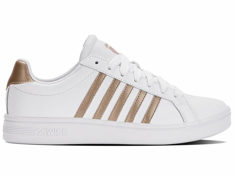 Women Lifestyle | K-Swiss COURT TIEBREAK White/rose Gold