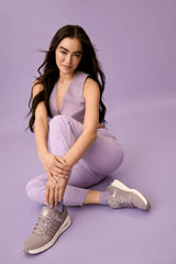 Women Lifestyle | K-Swiss RIVAL TRAINER T Purple Dove/silver/snow White