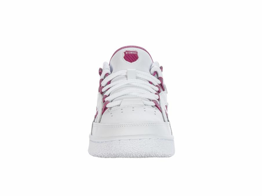 Women Lifestyle | K-Swiss SLAMM 99 CC White/raspberry