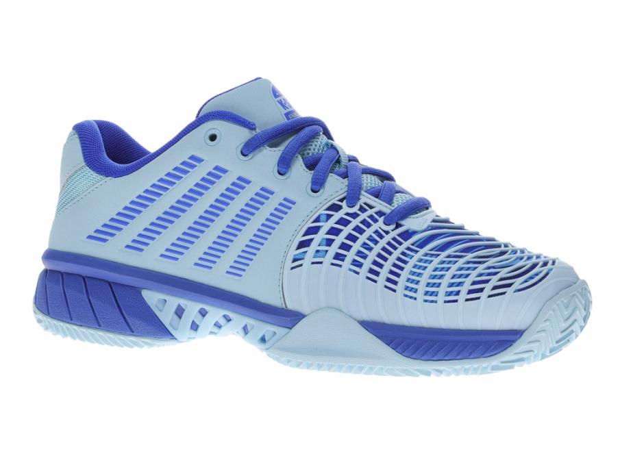 Women Padel | K-Swiss EXPRESS LIGHT 3 PADEL Blue Glow/dazzling Blue/evening Primrose