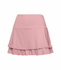 Women Skirts & Dresses | K-Swiss TIER PLEAT SKIRT-14" Seashell