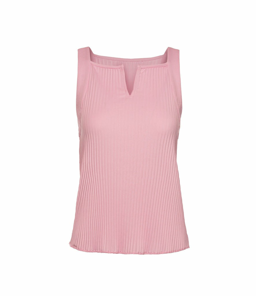 Women T-Shirts & Tops | K-Swiss DEEP V PLEATED TANK Seashell