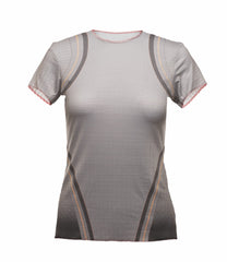 Women T-Shirts & Tops | K-Swiss PLEATED S/S CREW Asphalt