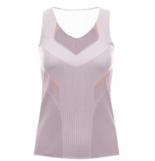 Women T-Shirts & Tops | K-Swiss PLEATED V-NECK TANK Plum