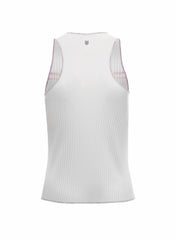 Women T-Shirts & Tops | K-Swiss SCULPT PLEATED TANK White Angel