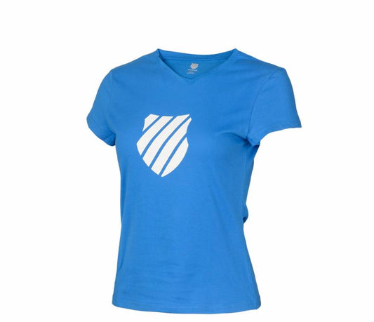 Women T-Shirts & Tops | K-Swiss WOMENS LOGO TEE Blue
