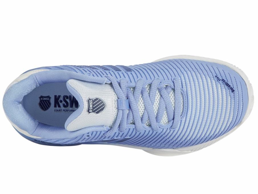 Women Tennis | K-Swiss HYPERCOURT EXPRESS 2 CLAY Bright White/open Air/estate Blue
