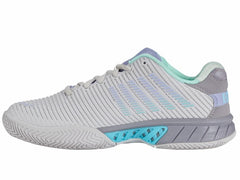 Women Tennis | K-Swiss HYPERCOURT EXPRESS 2 Nimbus Cloud/lilac Gray/neon Purple
