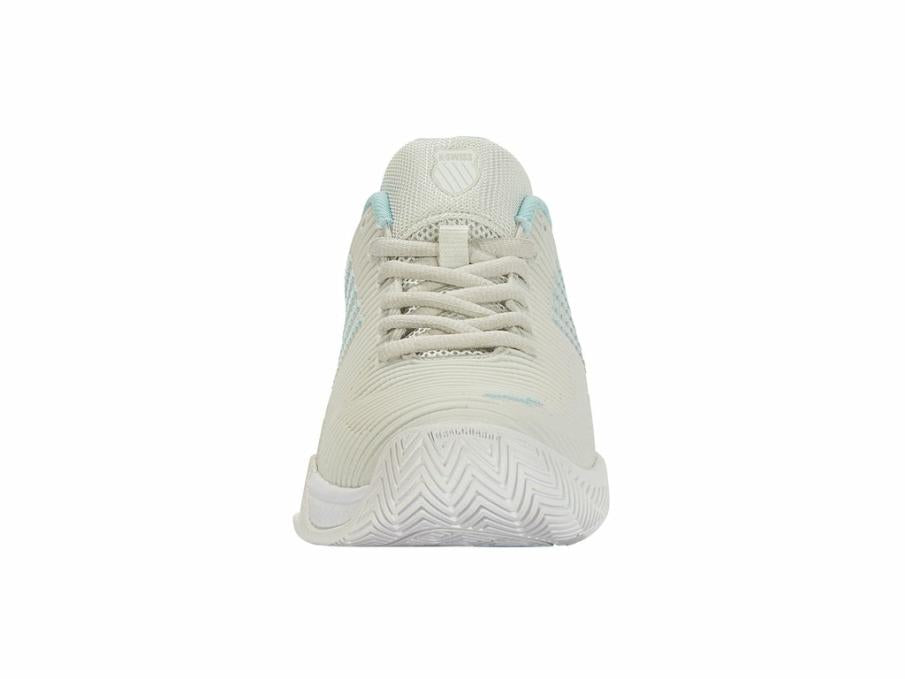 Women Tennis | K-Swiss HYPERCOURT EXPRESS 2 Vaporous Gray/white/blue Glow