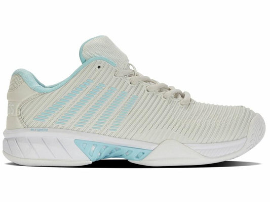 Women Tennis | K-Swiss HYPERCOURT EXPRESS 2-WIDE Gray/wht/bluglw