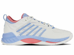 Women Tennis | K-Swiss HYPERCOURT SUPREME 2 Bright White/open Air/strawberry Ice