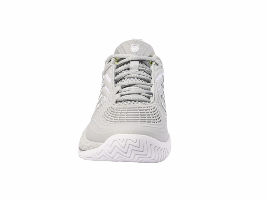 Women Tennis | K-Swiss HYPERCOURT SUPREME 2 Gray Violet/white/lime Green