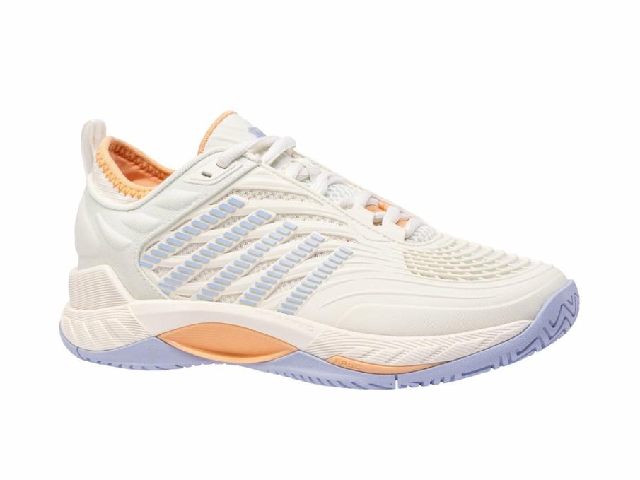 Women Tennis | K-Swiss HYPERCOURT SUPREME 2 Star White/heather/peach Fuzz