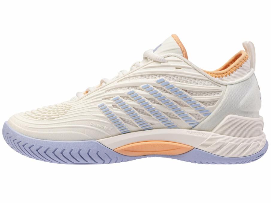 Women Tennis | K-Swiss HYPERCOURT SUPREME 2 Star White/heather/peach Fuzz