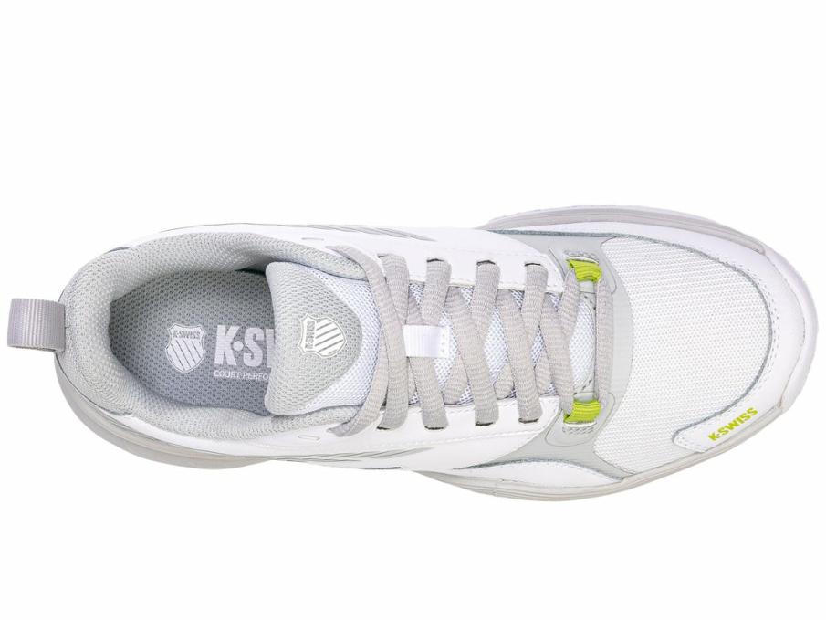Women Tennis | K-Swiss SPEEDEX White/gray Violet/lime Green