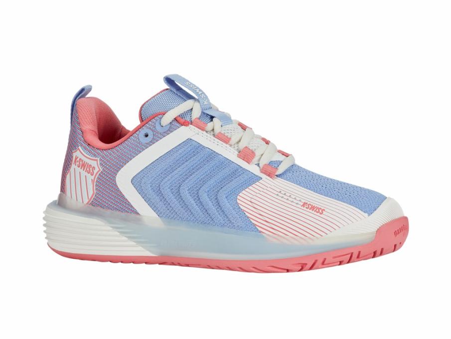 Women Tennis | K-Swiss ULTRASHOT 3 Bright White/open Air/strawberry Ice