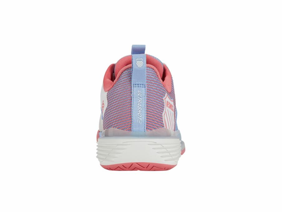 Women Tennis | K-Swiss ULTRASHOT 3 Bright White/open Air/strawberry Ice