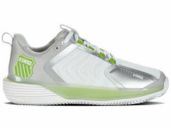 Women Tennis | K-Swiss ULTRASHOT 3 HB White/gray Violet/lime Green