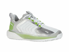 Women Tennis | K-Swiss ULTRASHOT 3 White/gray Violet/lime Green