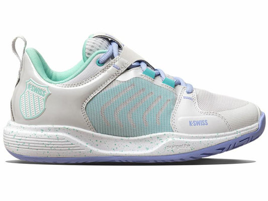 Women Tennis | K-Swiss ULTRASHOT TEAM Nimbus Cloud/neon Purple/neon Teal