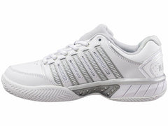 Women Tennis | K-Swiss WOMENS HYPERCOURT EXPRESS LEATHER White/silver/glacier Gray