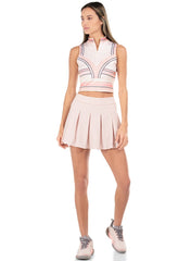 Women Tennis & Pickleball | K-Swiss ACCELERATE CROP TANK Flamingo