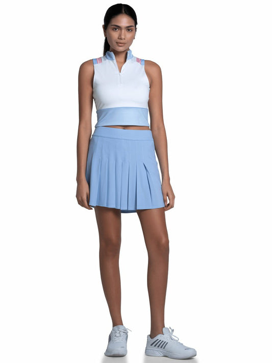 Women Tennis & Pickleball | K-Swiss EDGE CUT CROP TANK Edge Cut Crop Tank