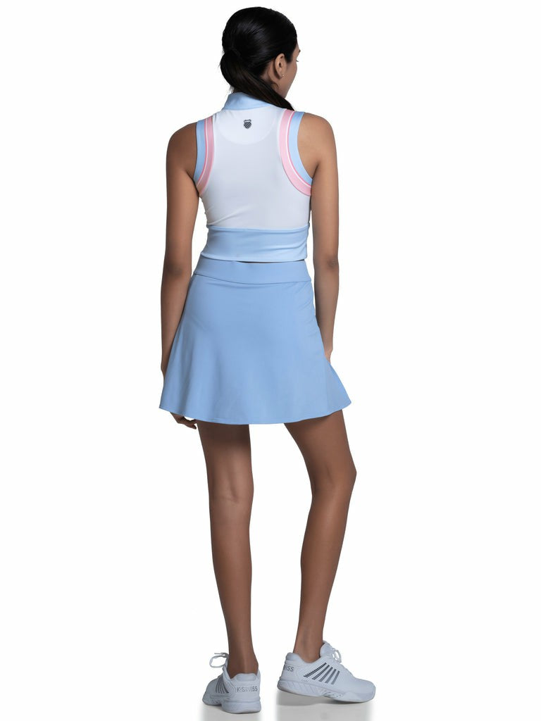 Women Tennis & Pickleball | K-Swiss EDGE CUT CROP TANK Edge Cut Crop Tank