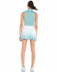 Women Tennis & Pickleball | K-Swiss LONG GAME CROP TANK Nile