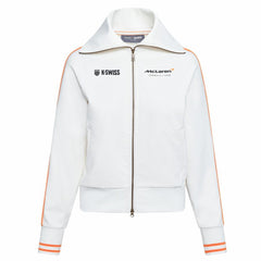 Women Tennis & Pickleball | K-Swiss MCLAREN VINTAGE SOFT TRACK JACKET White