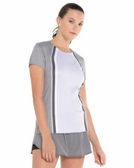 Women Tennis & Pickleball | K-Swiss PLEATED S/S CREW Paisley