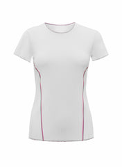 Women Tennis & Pickleball | K-Swiss PLEATED S/S CREW White/angel
