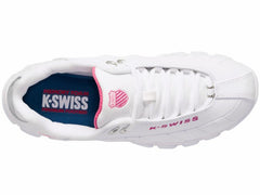 Women Wide Shoes | K-Swiss ST329 CMF White/shocking Pink