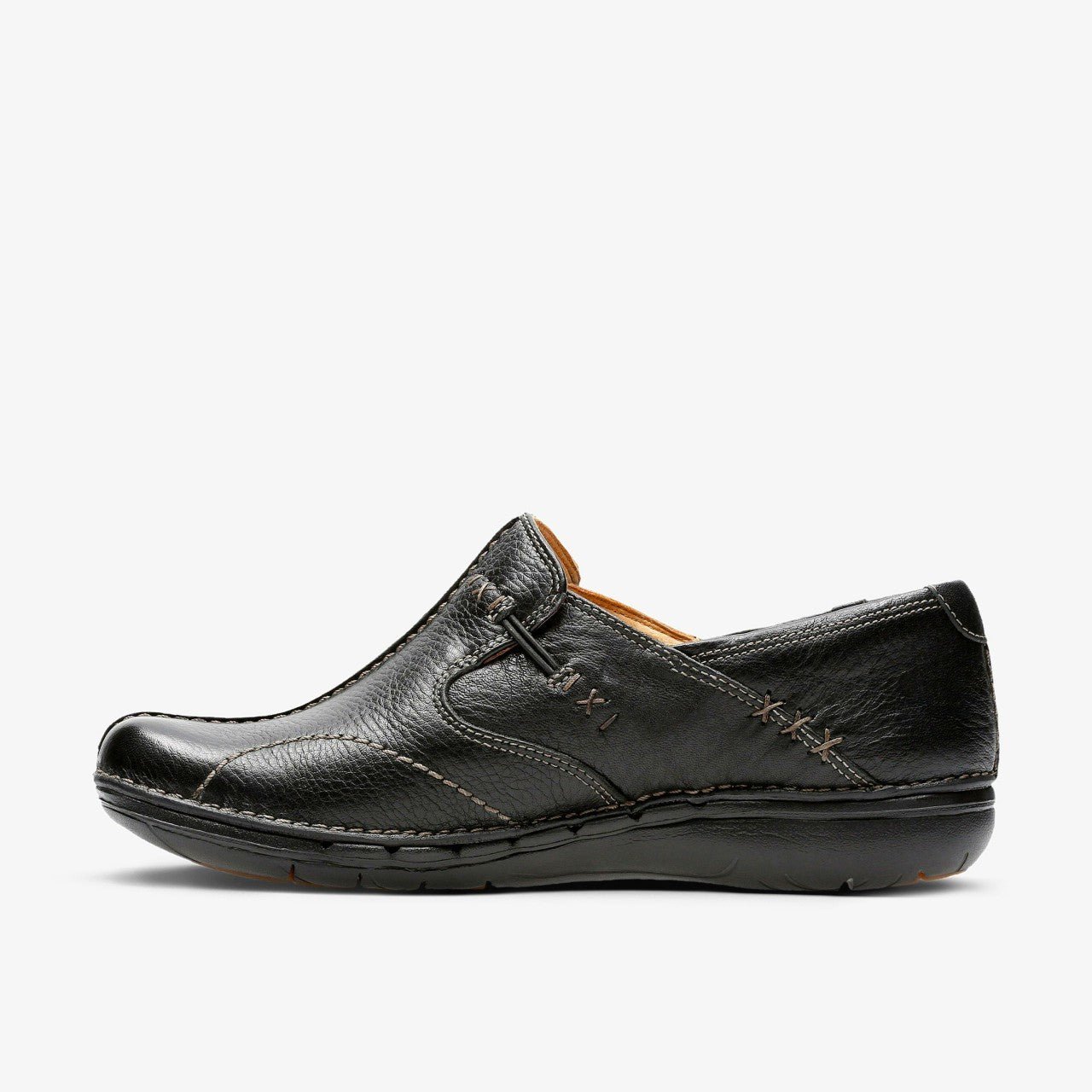 Un Loop Black Leather | Clarks