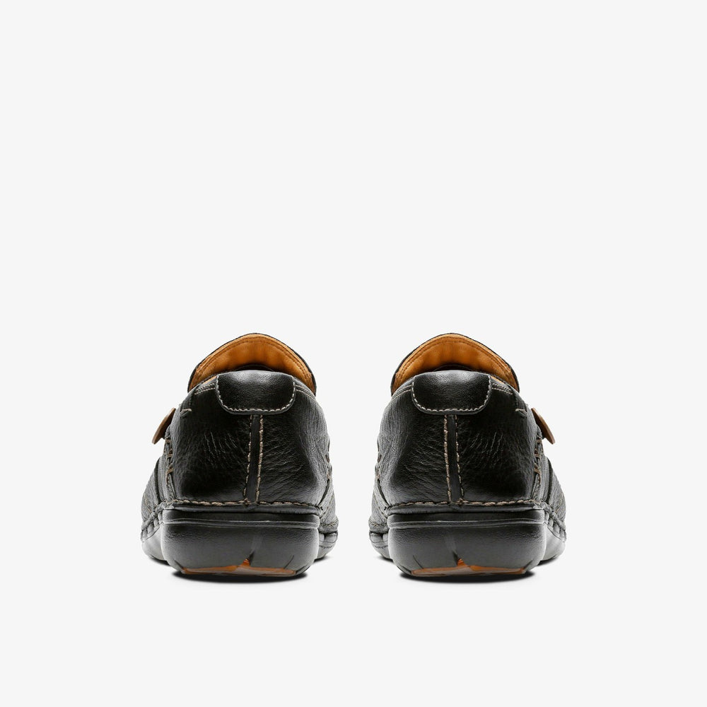 Un Loop Black Leather | Clarks