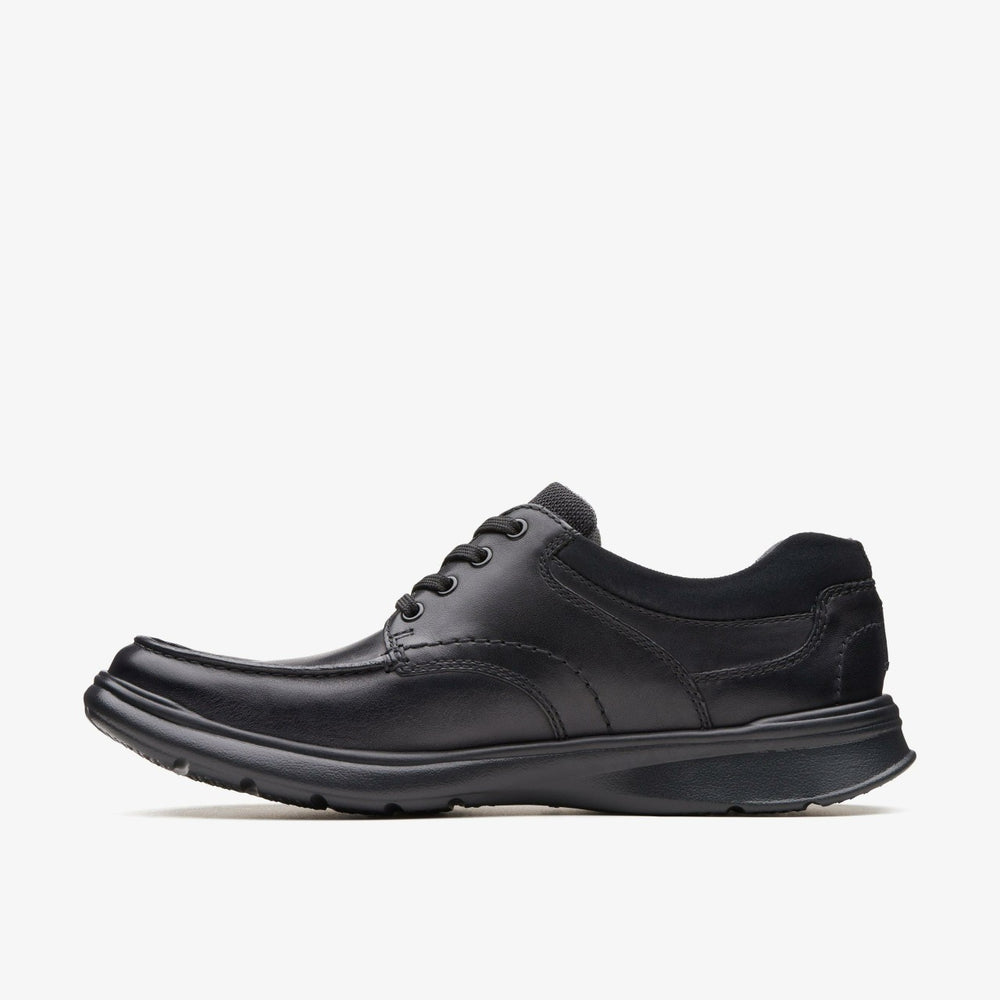 Cotrell Edge Black Smooth Leather | Clarks