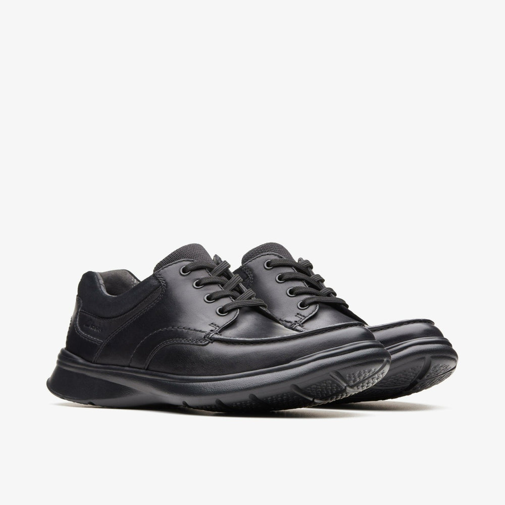 Cotrell Edge Black Smooth Leather | Clarks